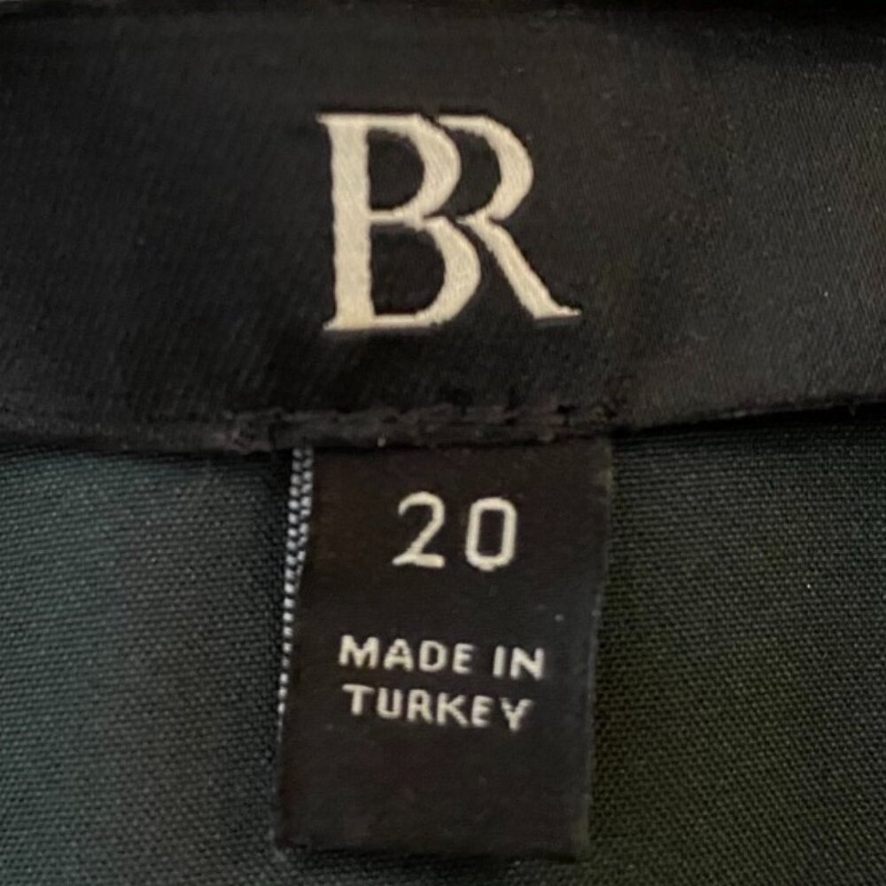 Gorgeous in Green! Banana Republic Anisa Mini Dress in New Hunter Green - Picture 3 of 4
